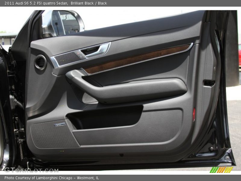 Brilliant Black / Black 2011 Audi S6 5.2 FSI quattro Sedan
