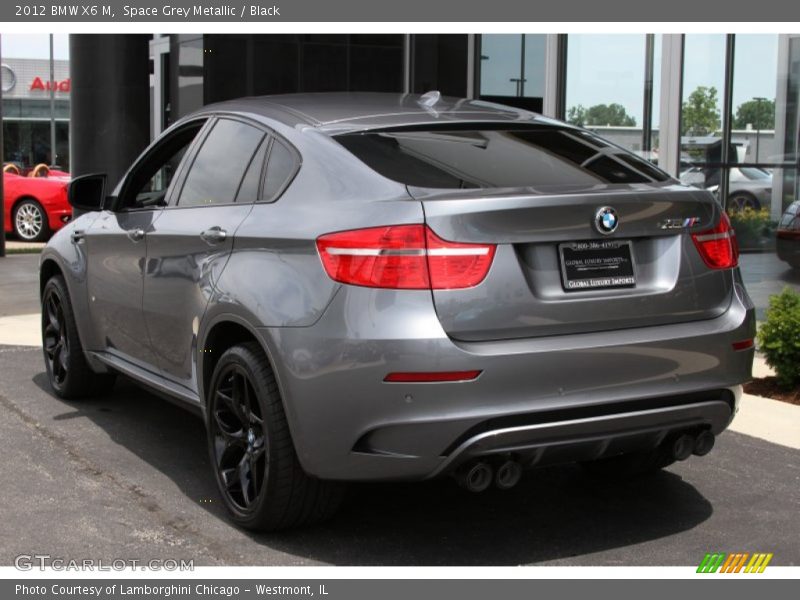 Space Grey Metallic / Black 2012 BMW X6 M