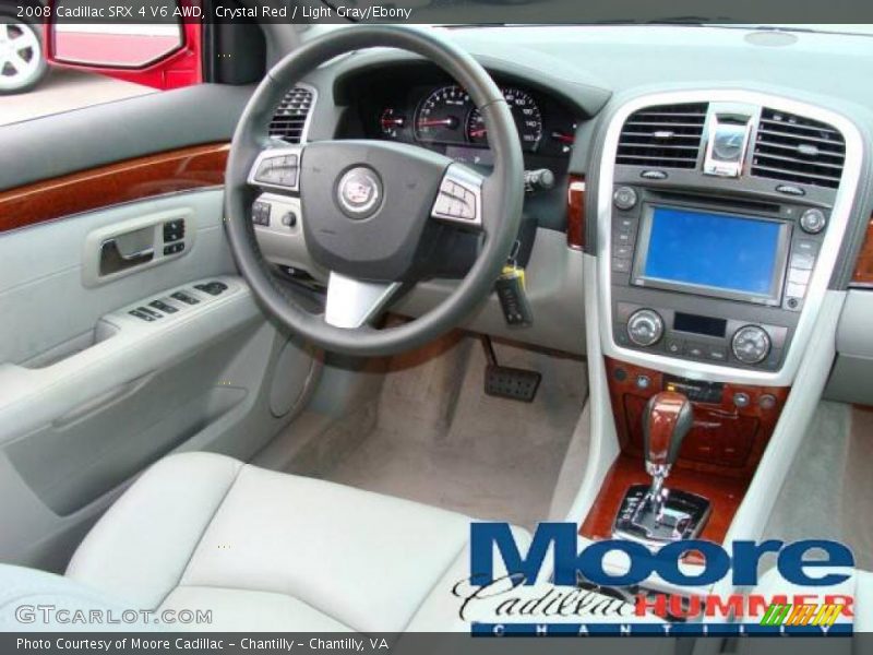 Crystal Red / Light Gray/Ebony 2008 Cadillac SRX 4 V6 AWD