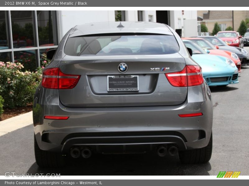 Space Grey Metallic / Black 2012 BMW X6 M