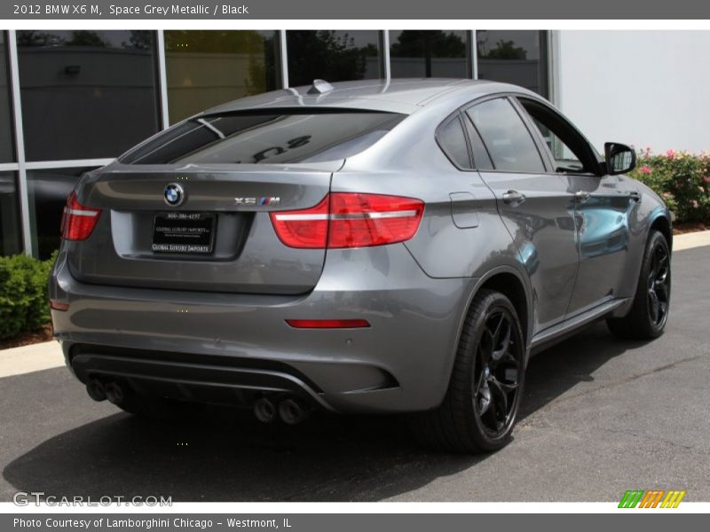 Space Grey Metallic / Black 2012 BMW X6 M