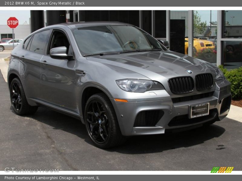 Space Grey Metallic / Black 2012 BMW X6 M