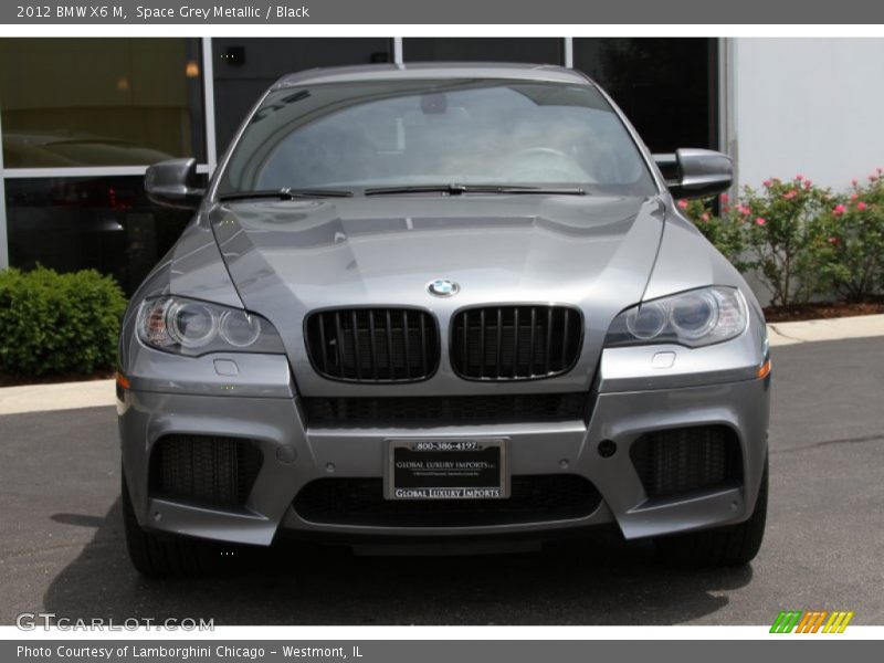 Space Grey Metallic / Black 2012 BMW X6 M