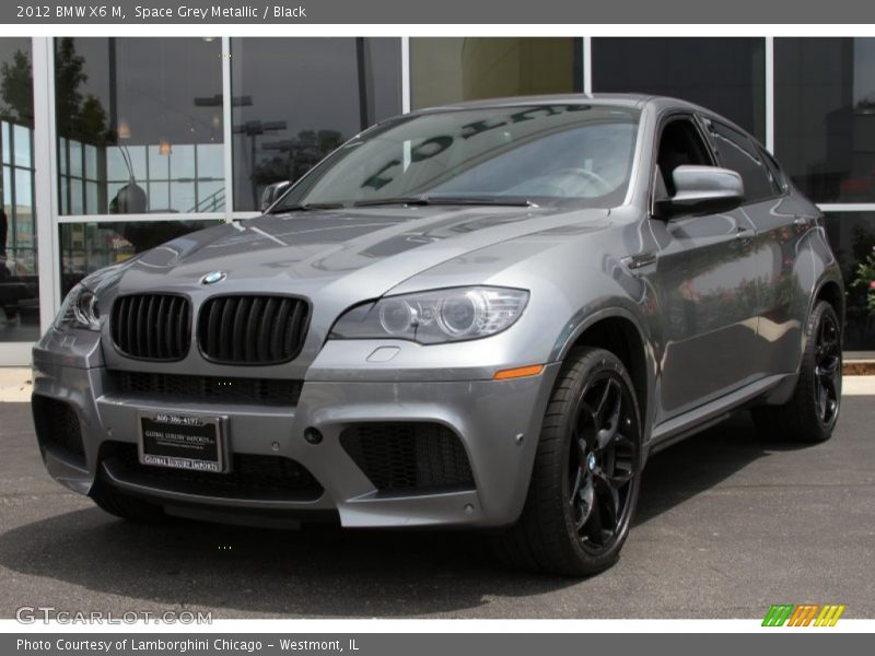 Space Grey Metallic / Black 2012 BMW X6 M