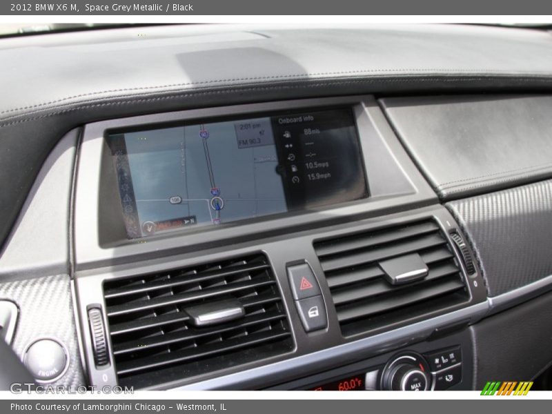 Space Grey Metallic / Black 2012 BMW X6 M