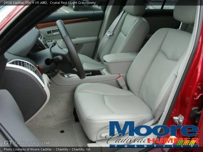 Crystal Red / Light Gray/Ebony 2008 Cadillac SRX 4 V6 AWD