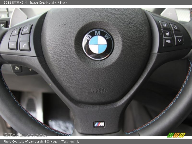 Space Grey Metallic / Black 2012 BMW X6 M