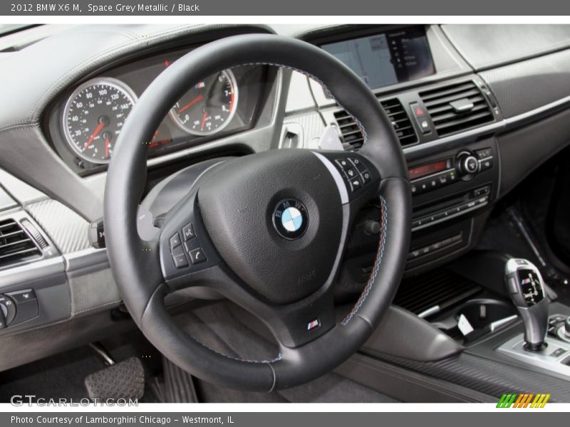 Space Grey Metallic / Black 2012 BMW X6 M