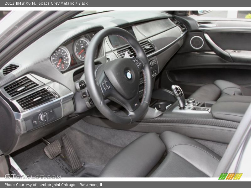 Space Grey Metallic / Black 2012 BMW X6 M