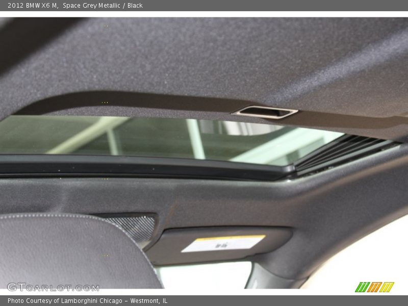 Space Grey Metallic / Black 2012 BMW X6 M