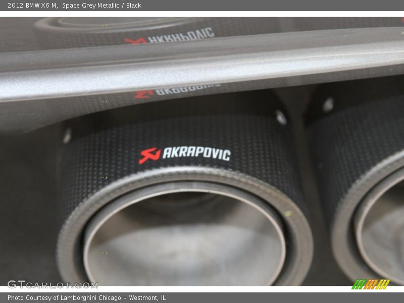 Exhaust of 2012 X6 M 