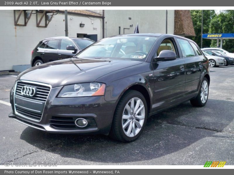 Lava Grey Pearl Effect / Cardamom Beige 2009 Audi A3 2.0T