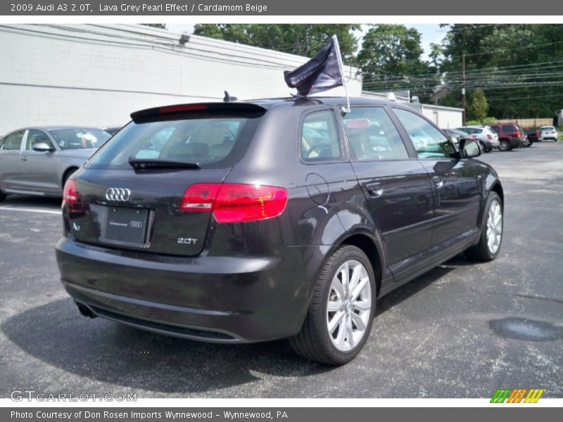Lava Grey Pearl Effect / Cardamom Beige 2009 Audi A3 2.0T