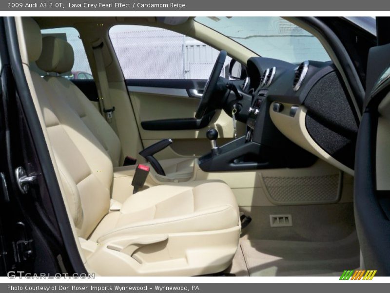 Lava Grey Pearl Effect / Cardamom Beige 2009 Audi A3 2.0T