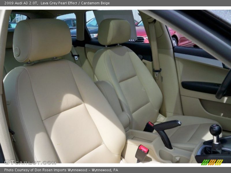 Lava Grey Pearl Effect / Cardamom Beige 2009 Audi A3 2.0T