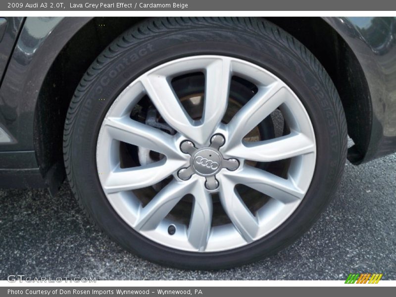 Lava Grey Pearl Effect / Cardamom Beige 2009 Audi A3 2.0T