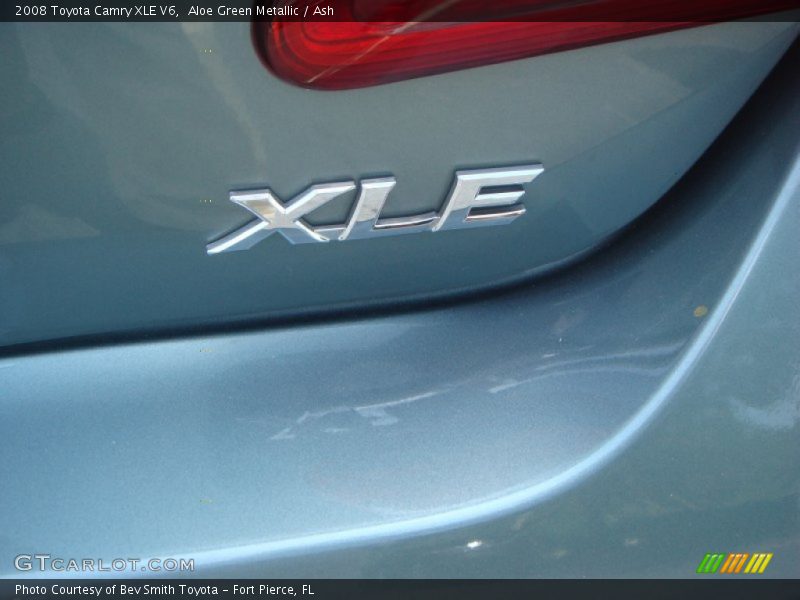 Aloe Green Metallic / Ash 2008 Toyota Camry XLE V6
