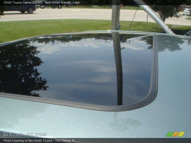 Aloe Green Metallic / Ash 2008 Toyota Camry XLE V6