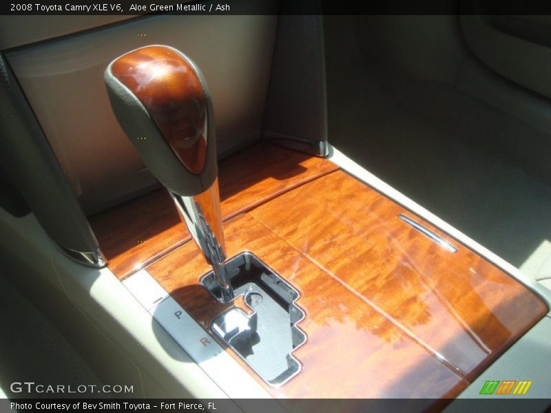 Aloe Green Metallic / Ash 2008 Toyota Camry XLE V6