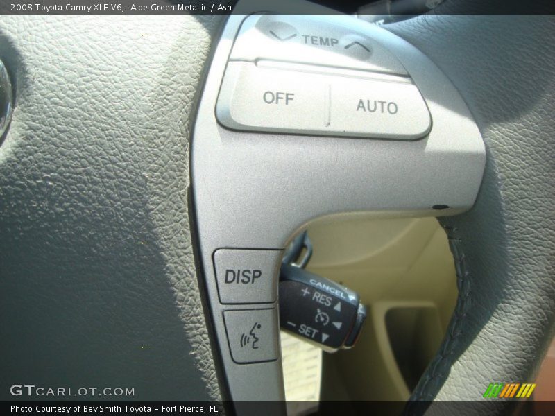 Aloe Green Metallic / Ash 2008 Toyota Camry XLE V6