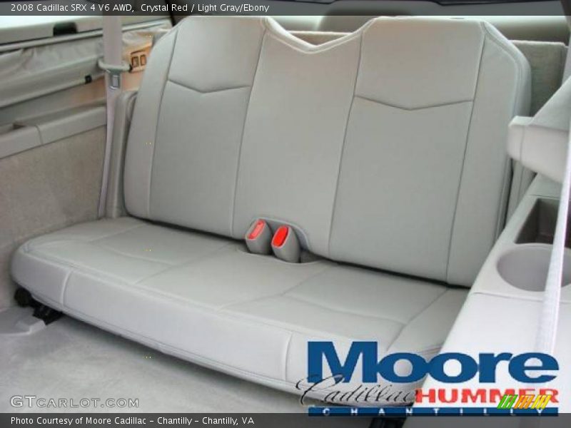 Crystal Red / Light Gray/Ebony 2008 Cadillac SRX 4 V6 AWD