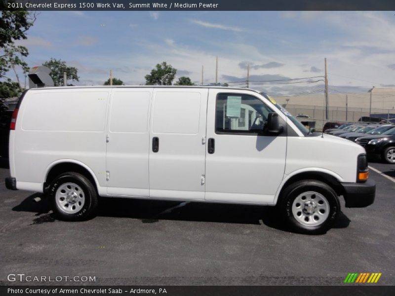 Summit White / Medium Pewter 2011 Chevrolet Express 1500 Work Van