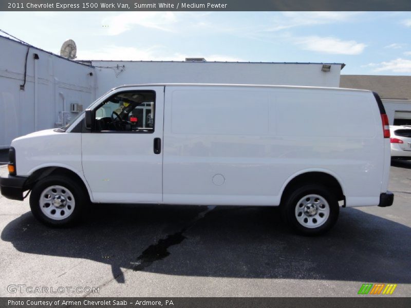 Summit White / Medium Pewter 2011 Chevrolet Express 1500 Work Van