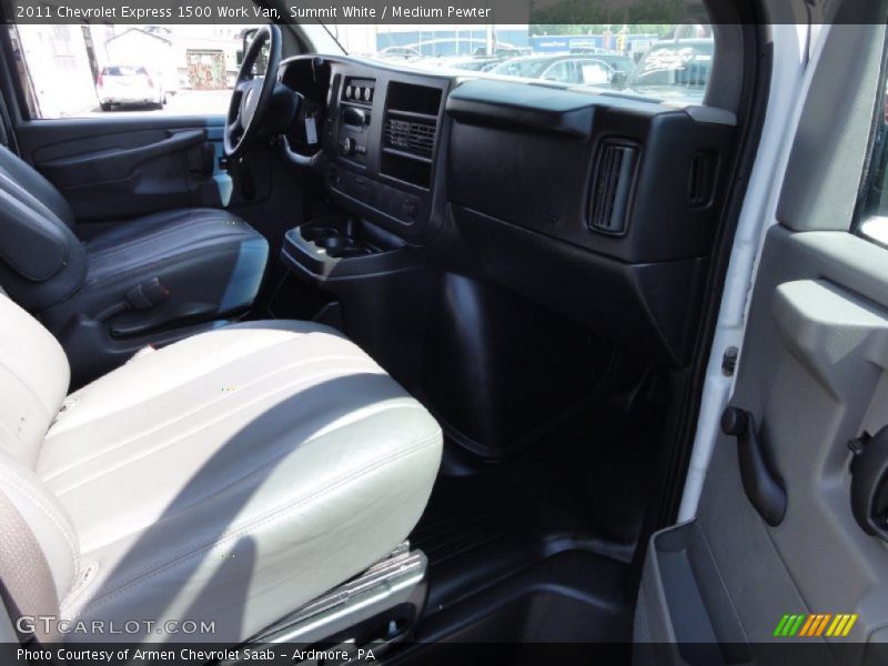 Summit White / Medium Pewter 2011 Chevrolet Express 1500 Work Van
