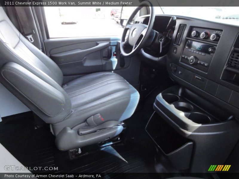 Summit White / Medium Pewter 2011 Chevrolet Express 1500 Work Van