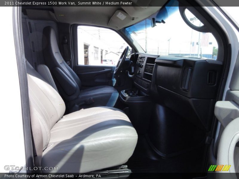 Summit White / Medium Pewter 2011 Chevrolet Express 1500 Work Van