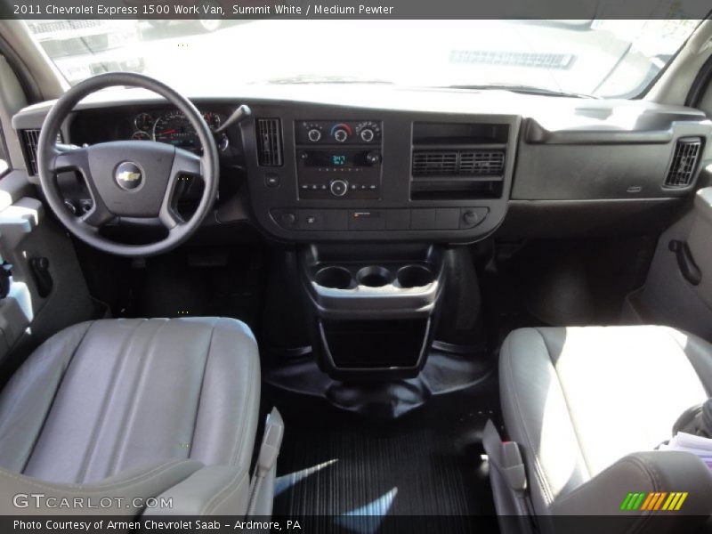 Summit White / Medium Pewter 2011 Chevrolet Express 1500 Work Van