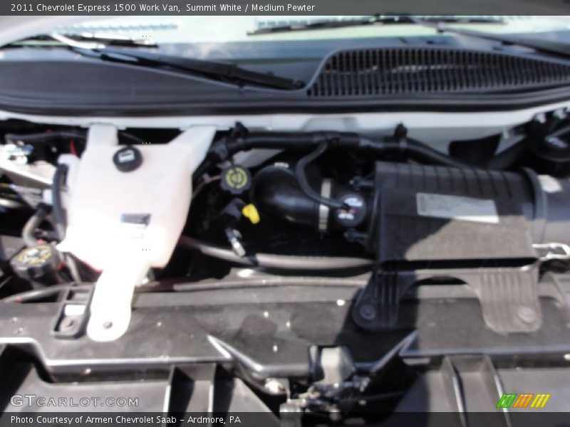 Summit White / Medium Pewter 2011 Chevrolet Express 1500 Work Van