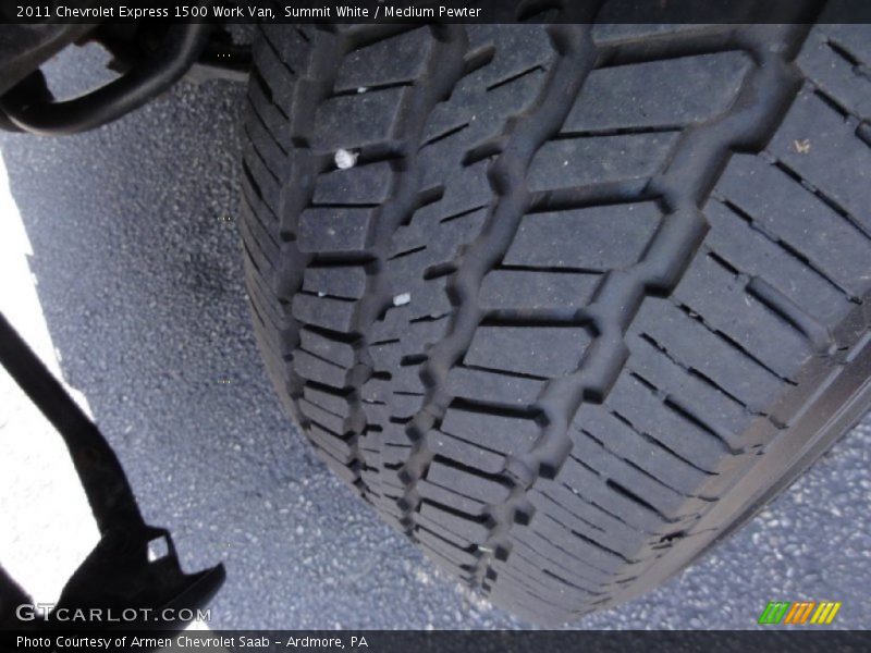 Summit White / Medium Pewter 2011 Chevrolet Express 1500 Work Van
