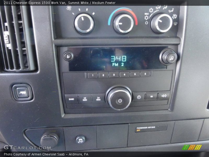 Summit White / Medium Pewter 2011 Chevrolet Express 1500 Work Van