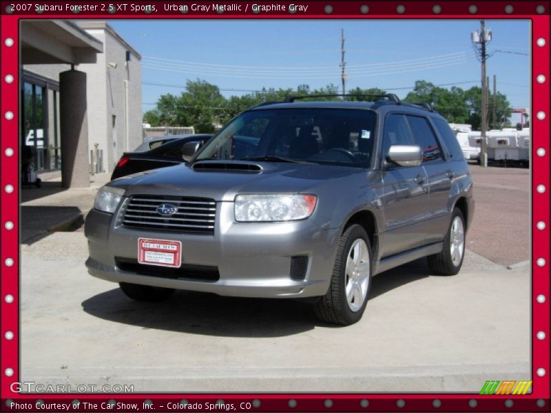 Urban Gray Metallic / Graphite Gray 2007 Subaru Forester 2.5 XT Sports