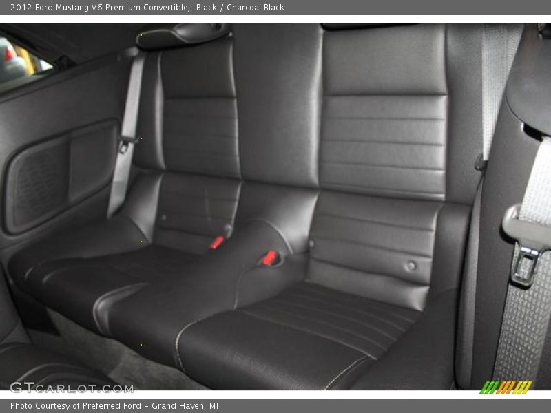 Black / Charcoal Black 2012 Ford Mustang V6 Premium Convertible