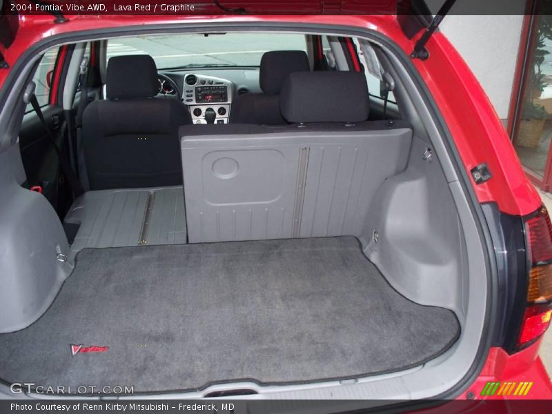 Lava Red / Graphite 2004 Pontiac Vibe AWD