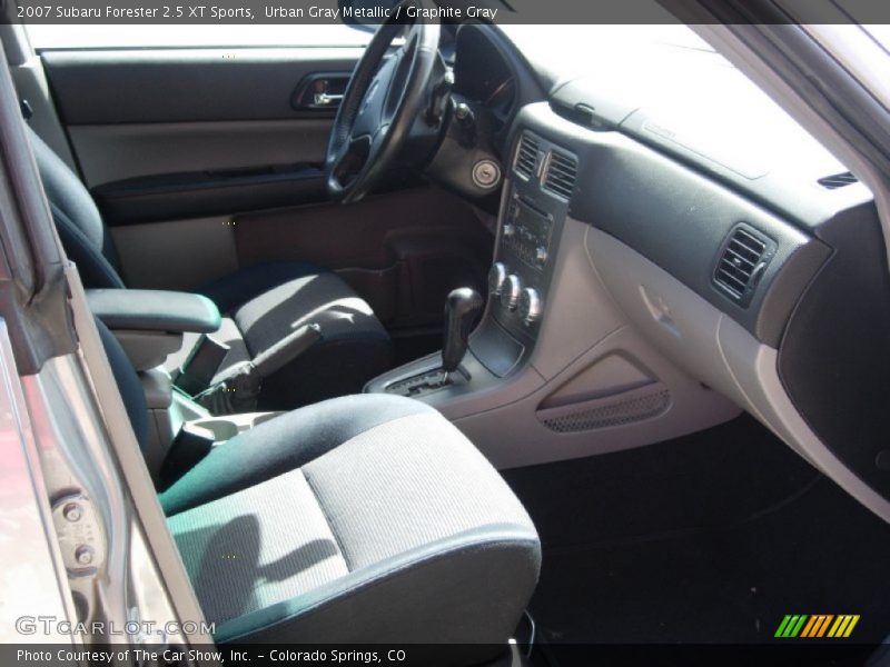 Urban Gray Metallic / Graphite Gray 2007 Subaru Forester 2.5 XT Sports