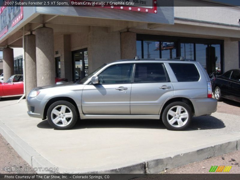 Urban Gray Metallic / Graphite Gray 2007 Subaru Forester 2.5 XT Sports