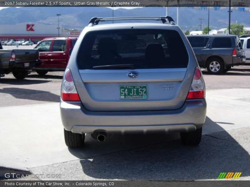 Urban Gray Metallic / Graphite Gray 2007 Subaru Forester 2.5 XT Sports
