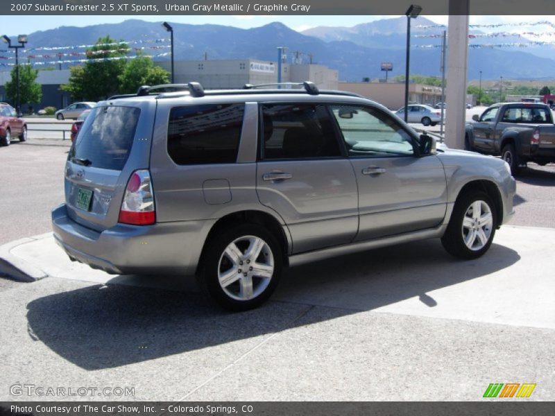 Urban Gray Metallic / Graphite Gray 2007 Subaru Forester 2.5 XT Sports