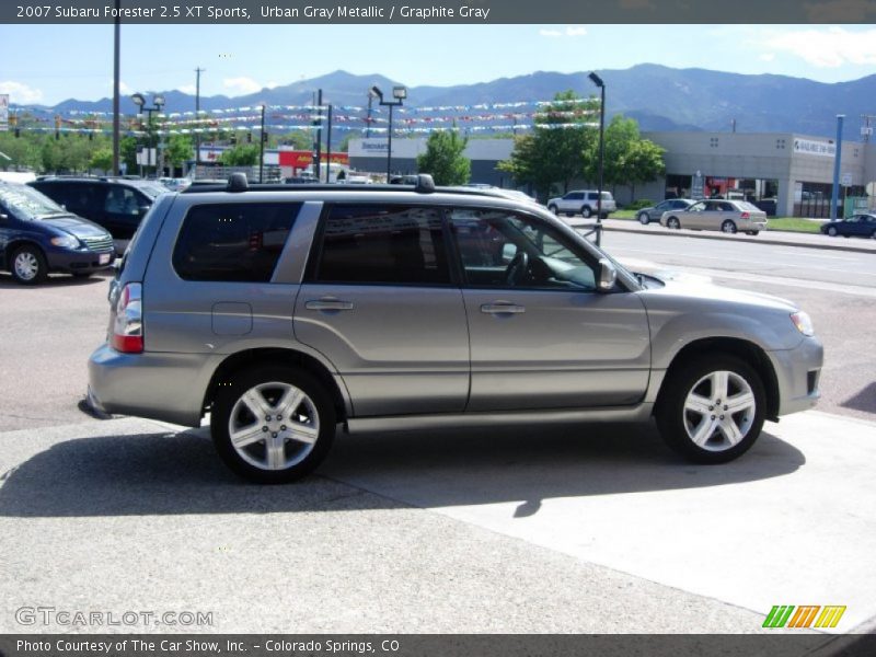 Urban Gray Metallic / Graphite Gray 2007 Subaru Forester 2.5 XT Sports