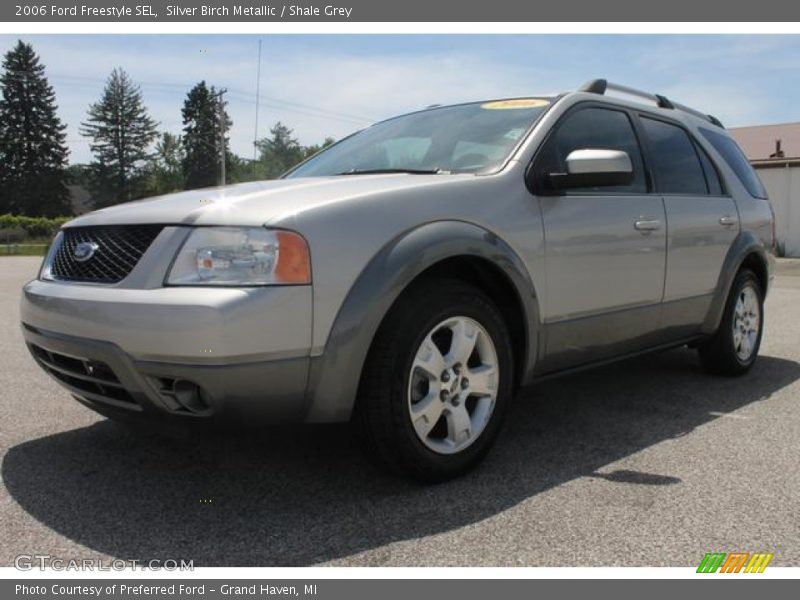Silver Birch Metallic / Shale Grey 2006 Ford Freestyle SEL