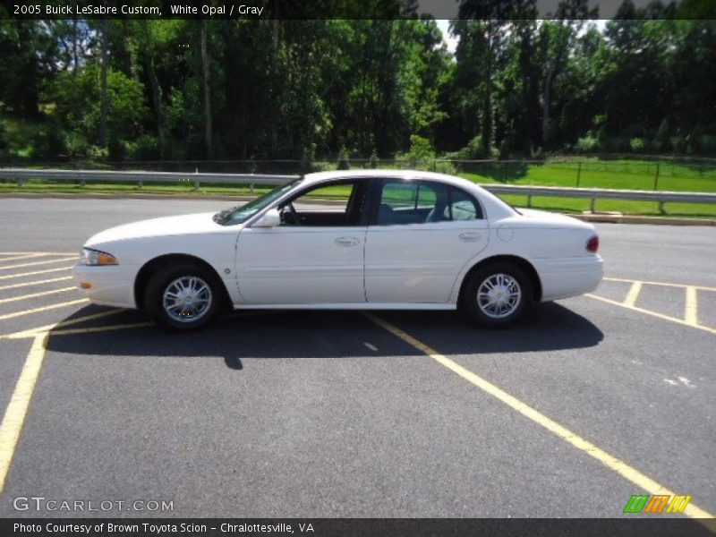 White Opal / Gray 2005 Buick LeSabre Custom