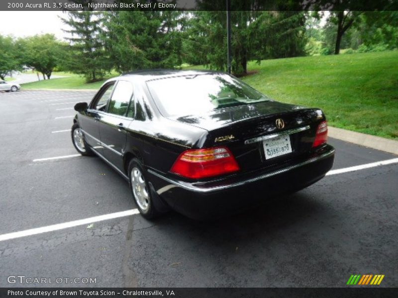 Nighthawk Black Pearl / Ebony 2000 Acura RL 3.5 Sedan