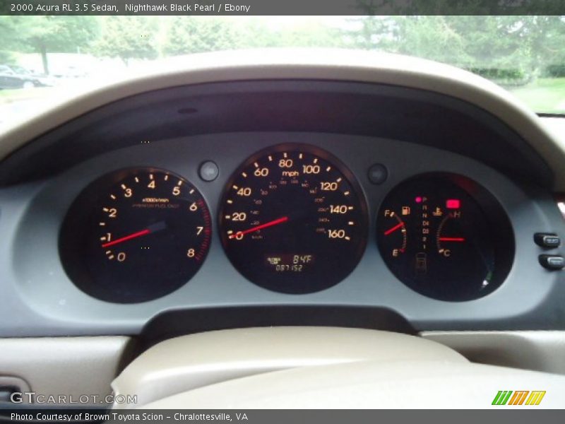 Nighthawk Black Pearl / Ebony 2000 Acura RL 3.5 Sedan