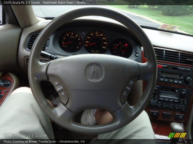 Nighthawk Black Pearl / Ebony 2000 Acura RL 3.5 Sedan