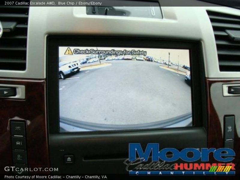Blue Chip / Ebony/Ebony 2007 Cadillac Escalade AWD