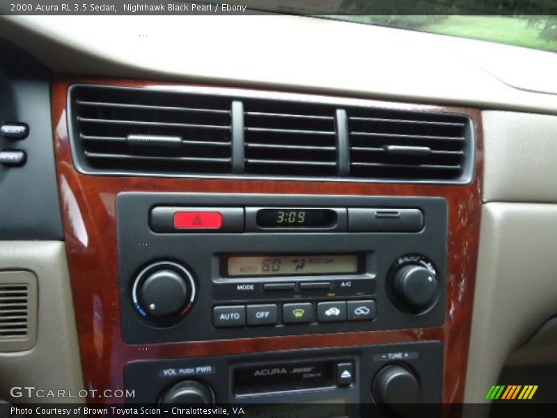 Nighthawk Black Pearl / Ebony 2000 Acura RL 3.5 Sedan