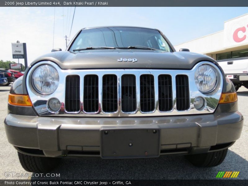 Dark Khaki Pearl / Khaki 2006 Jeep Liberty Limited 4x4
